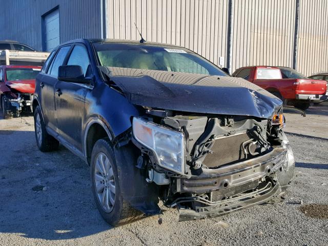 2FMDK49CX8BA22173 - 2008 FORD EDGE LIMIT BLUE photo 1