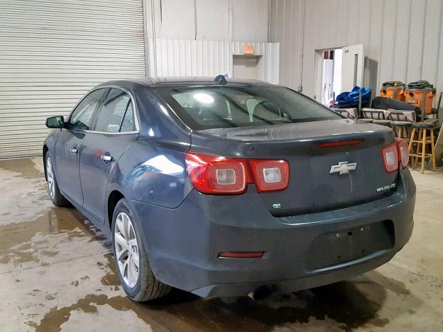 1G11H5SL6EF258540 - 2014 CHEVROLET MALIBU LTZ გრაფიტი ფოტო 3