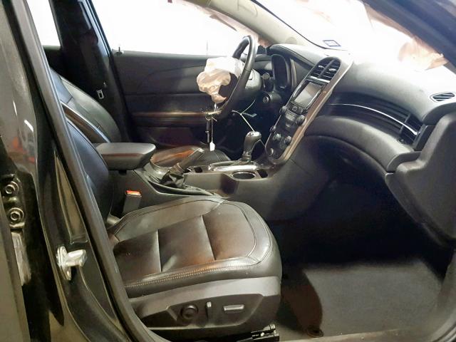 1G11H5SL6EF258540 - 2014 CHEVROLET MALIBU LTZ გრაფიტი ფოტო 5