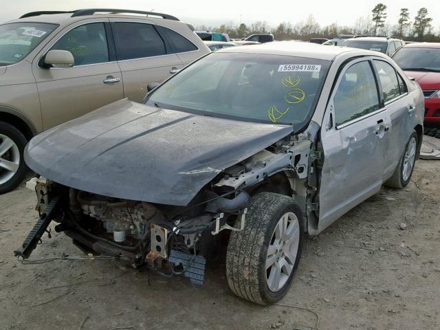 3FAHP0GA7AR304026 - 2010 FORD FUSION S GRAY photo 2