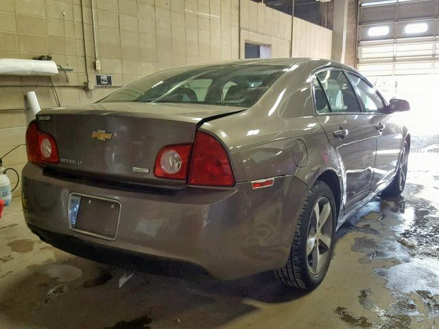 1G1ZC5EU9BF103174 - 2011 CHEVROLET MALIBU 1LT ბეჟი ფოტო 4