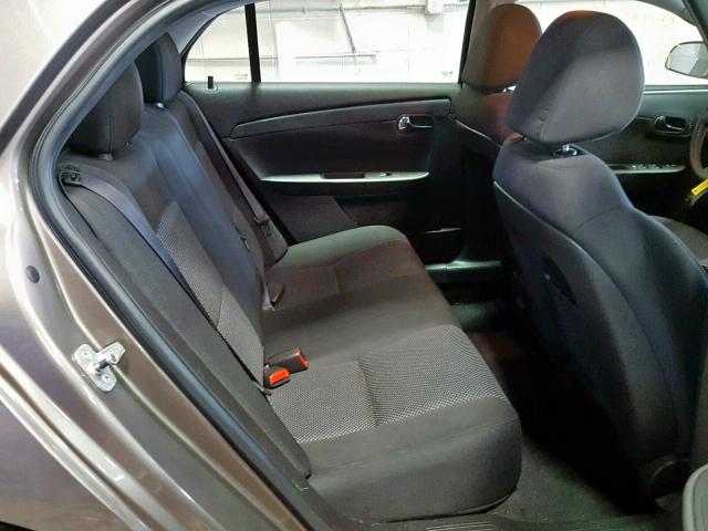 1G1ZC5EU9BF103174 - 2011 CHEVROLET MALIBU 1LT ბეჟი ფოტო 6