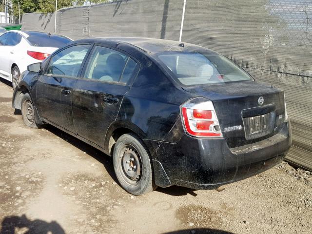 3N1AB61E37L647679 - 2007 NISSAN SENTRA 2.0 BLACK photo 3