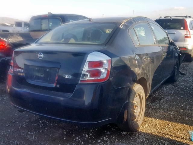 3N1AB61E37L647679 - 2007 NISSAN SENTRA 2.0 BLACK photo 4