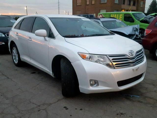 4T3ZE11A19U012009 - 2009 TOYOTA VENZA BASE WHITE photo 1