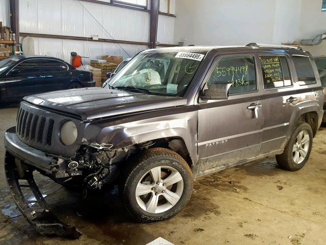 1C4NJRAB9GD573618 - 2016 JEEP PATRIOT GRAY photo 2