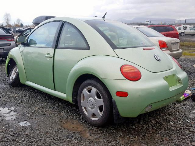 3VWCF21CXXM425116 - 1999 VOLKSWAGEN NEW BEETLE Grün Foto 3