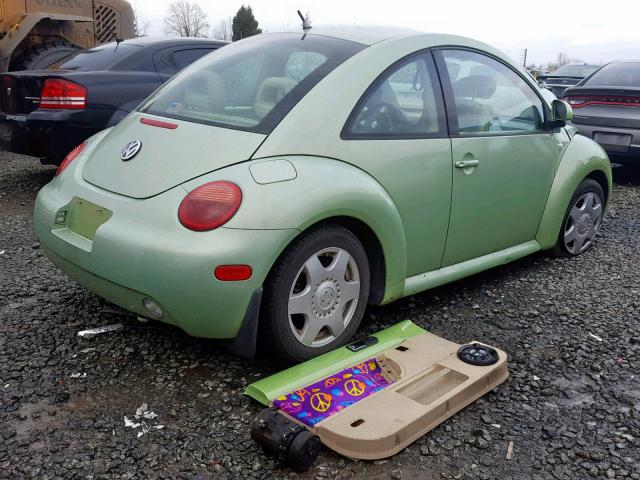 3VWCF21CXXM425116 - 1999 VOLKSWAGEN NEW BEETLE Grün Foto 4