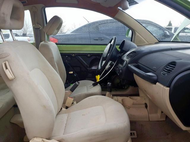 3VWCF21CXXM425116 - 1999 VOLKSWAGEN NEW BEETLE Grün Foto 5