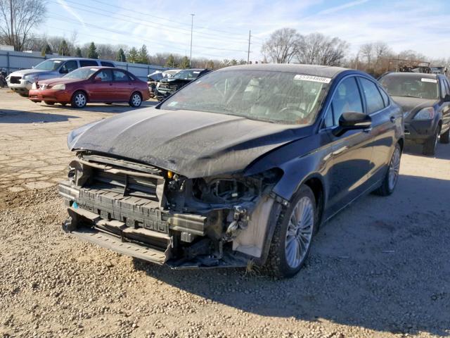 3FA6P0K95GR174924 - 2016 FORD FUSION TIT BLACK photo 2