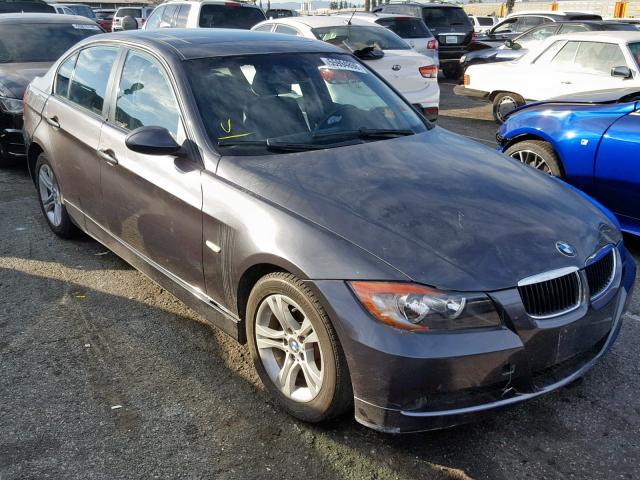 WBAVC53558FZ82924 - 2008 BMW 328 I SULE GRAY photo 1