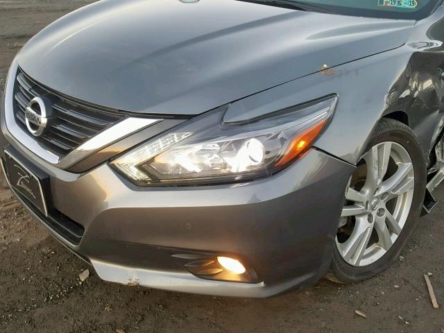 1N4BL3APXGC253712 - 2016 NISSAN ALTIMA 3.5 GRAY photo 10