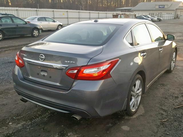 1N4BL3APXGC253712 - 2016 NISSAN ALTIMA 3.5 GRAY photo 4