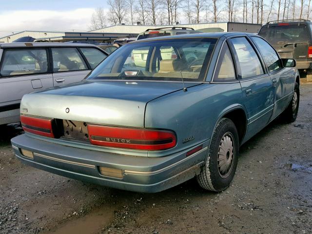 2G4WB55L6R1403904 - 1994 BUICK REGAL CUST GREEN photo 4