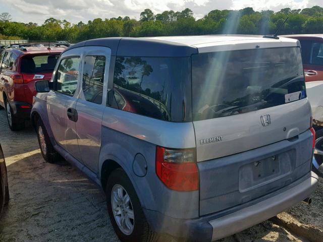 5J6YH18606L005260 - 2006 HONDA ELEMENT EX SILVER photo 3