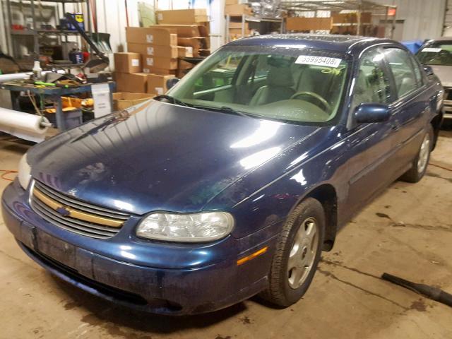 1G1NE52J116120262 - 2001 CHEVROLET MALIBU LS 蓝色 照片 2