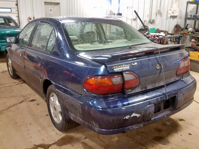 1G1NE52J116120262 - 2001 CHEVROLET MALIBU LS 蓝色 照片 3