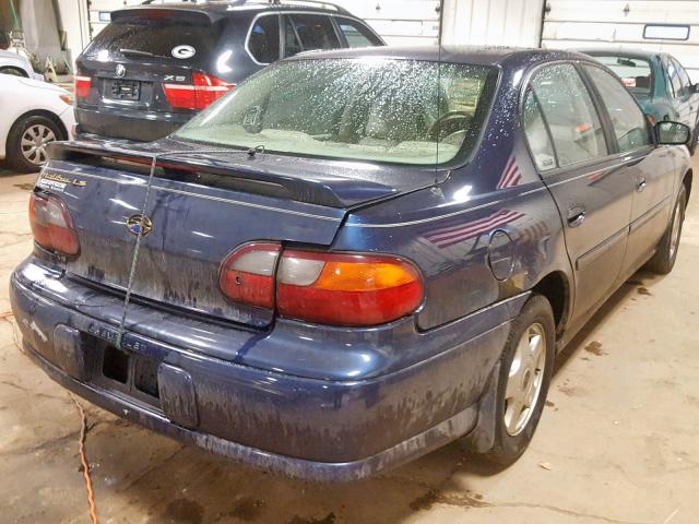 1G1NE52J116120262 - 2001 CHEVROLET MALIBU LS 蓝色 照片 4