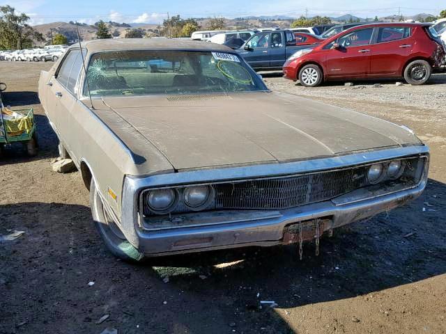 CE43L0C155228 - 1970 CHRYSLER NEWPORT GREEN photo 1