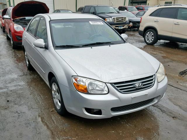 KNAFE121385502522 - 2008 KIA SPECTRA EX SILVER photo 1