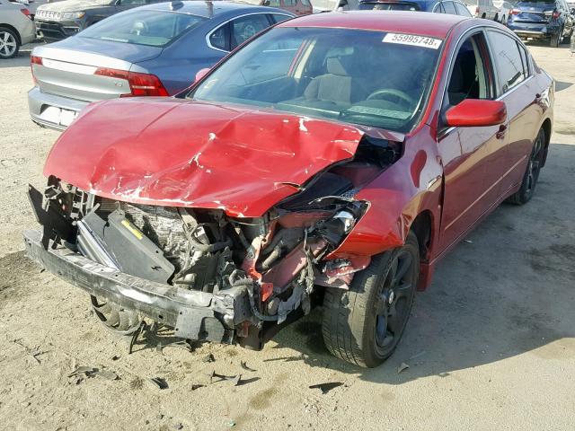 1N4CL21E79C166012 - 2009 NISSAN ALTIMA HYB RED photo 2