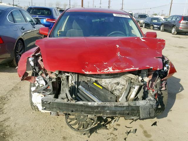 1N4CL21E79C166012 - 2009 NISSAN ALTIMA HYB RED photo 9