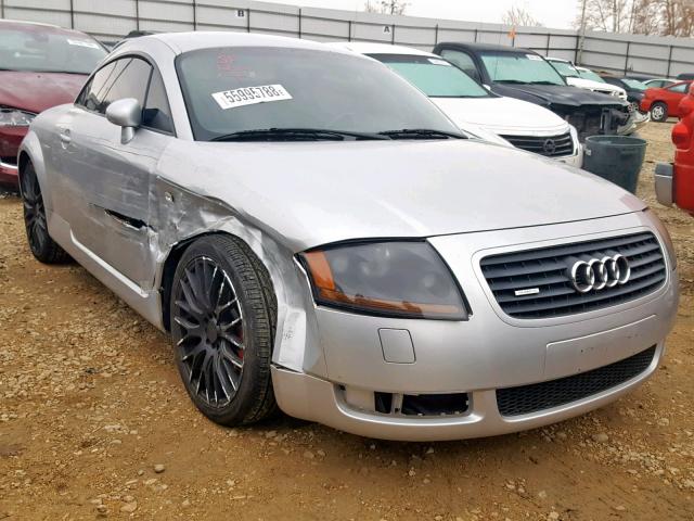 TRUWT28N821033179 - 2002 AUDI TT QUATTRO SILVER photo 1