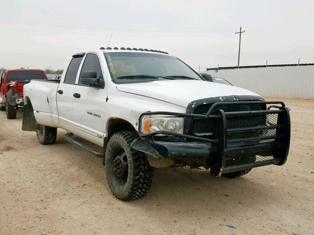 3D7MU48C04G134848 - 2004 DODGE RAM 3500 S WHITE photo 1