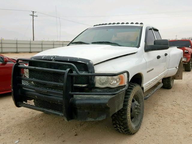 3D7MU48C04G134848 - 2004 DODGE RAM 3500 S WHITE photo 2