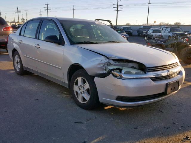 1G1ZT52845F311989 - 2005 CHEVROLET MALIBU LS SILVER photo 1
