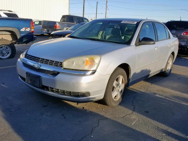 1G1ZT52845F311989 - 2005 CHEVROLET MALIBU LS SILVER photo 2