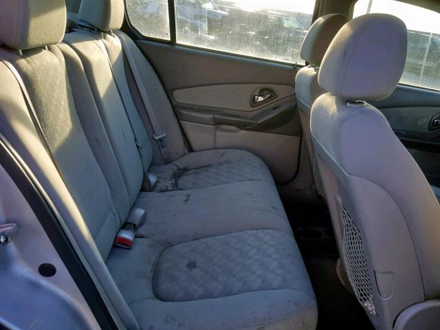 1G1ZT52845F311989 - 2005 CHEVROLET MALIBU LS SILVER photo 6