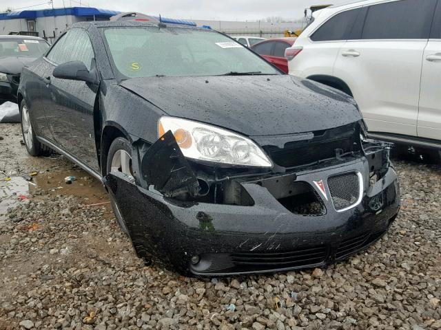 1G2ZH36N384120775 - 2008 PONTIAC G6 GT BLACK photo 1