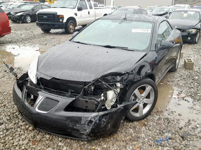 1G2ZH36N384120775 - 2008 PONTIAC G6 GT BLACK photo 2