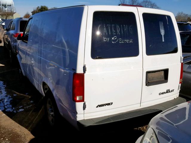 1GCDM19X95B130639 - 2005 CHEVROLET ASTRO WHITE photo 3