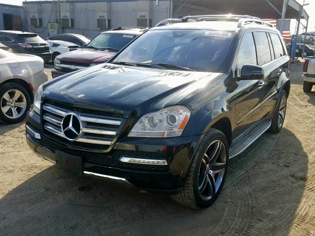 4JGBF8GE4BA748573 - 2011 MERCEDES-BENZ GL 550 4MA BLACK photo 2