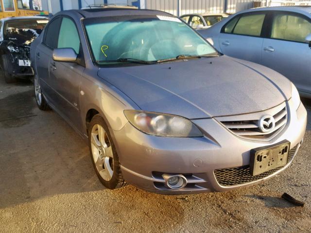 JM1BK323751237954 - 2005 MAZDA 3 S GRAY photo 1