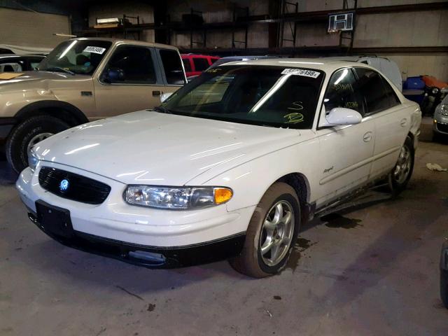 2G4WB55K911254108 - 2001 BUICK REGAL LS WHITE photo 2