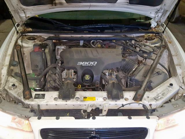 2G4WB55K911254108 - 2001 BUICK REGAL LS WHITE photo 7