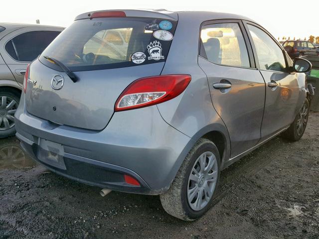 JM1DE1KZ3E0186435 - 2014 MAZDA MAZDA2 SPO CHARCOAL photo 4