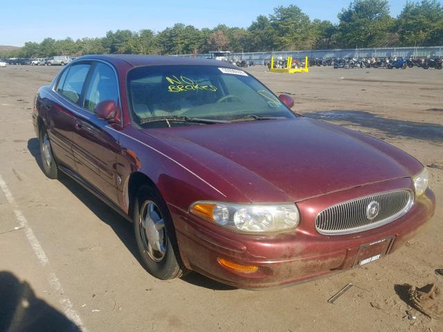 1G4HP54K5Y4246503 - 2000 BUICK LESABRE CU RED photo 1