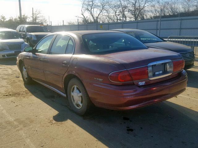 1G4HP54K5Y4246503 - 2000 BUICK LESABRE CU RED photo 3