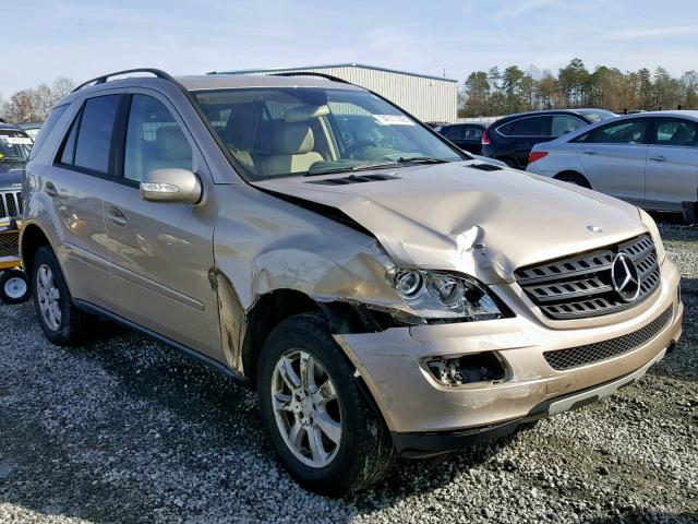 4JGBB86E66A017601 - 2006 MERCEDES-BENZ ML 350 GOLD photo 1