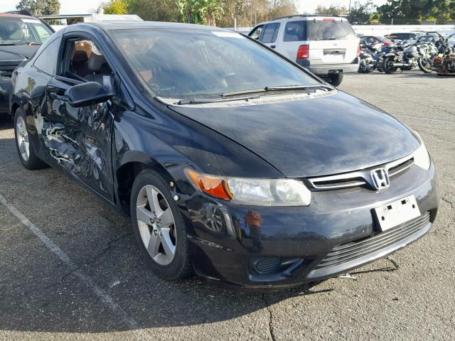 2HGFG12938H544461 - 2008 HONDA CIVIC EXL BLACK photo 1