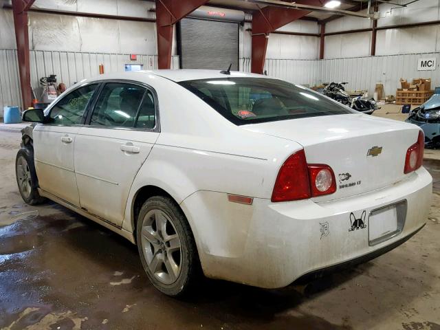 1G1ZC5EB3A4147342 - 2010 CHEVROLET MALIBU 1LT WHITE photo 3