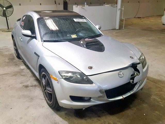 JM1FE17N750153436 - 2005 MAZDA RX8 SILVER photo 1