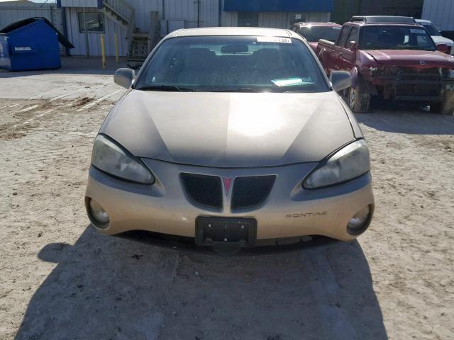 2G2WP522X51341231 - 2005 PONTIAC GRAND PRIX GOLD photo 9