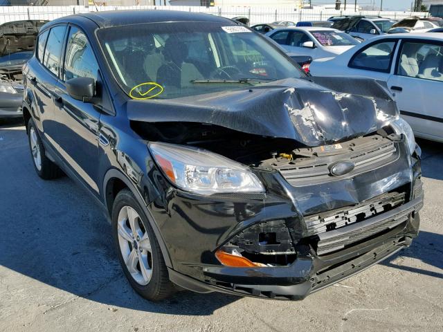 1FMCU0F71GUA21833 - 2016 FORD ESCAPE S BLACK photo 1