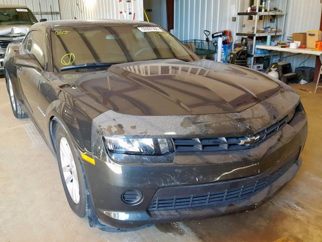 2G1FB1E30F9293399 - 2015 CHEVROLET CAMARO LS GRAY photo 1