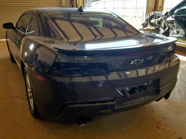 2G1FB1E30F9293399 - 2015 CHEVROLET CAMARO LS GRAY photo 3